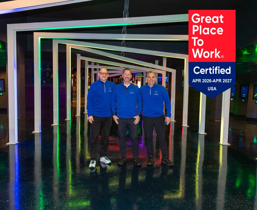 Level99 team and Level99 is a great place to work banner